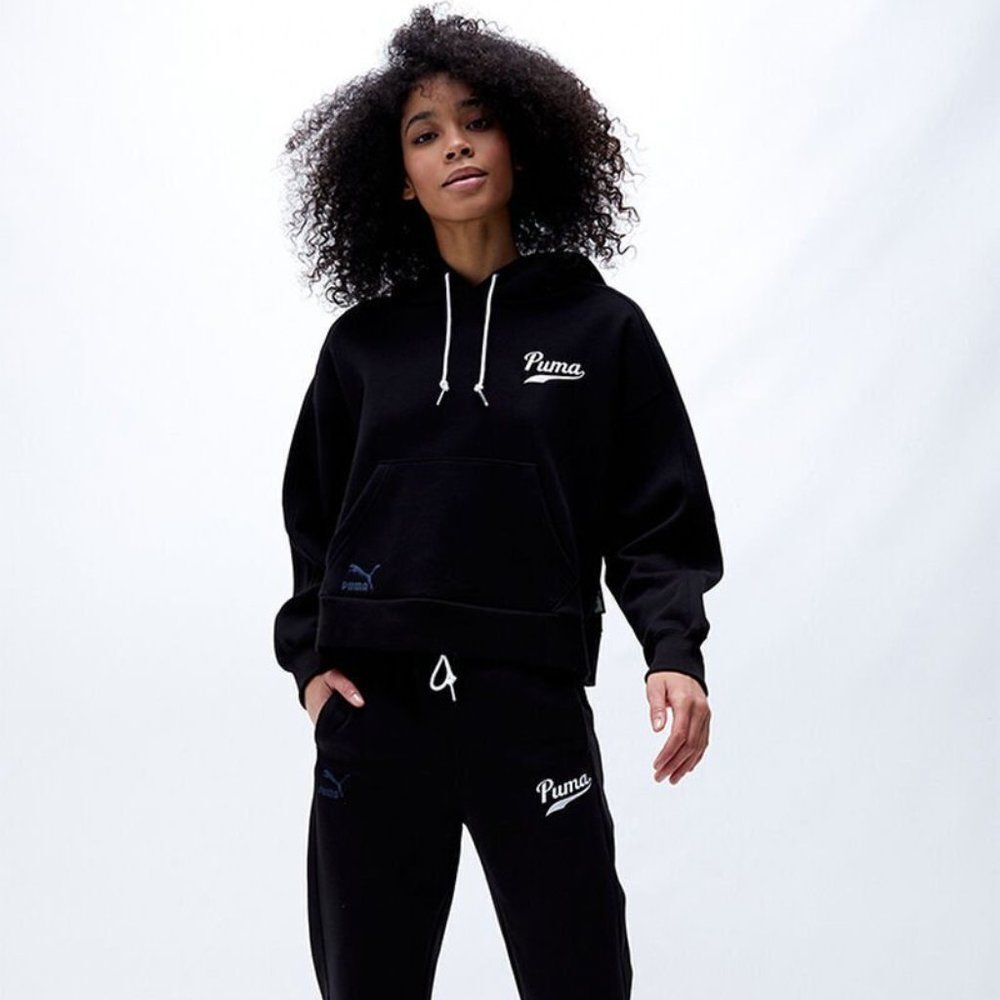 Puma Black Team Hoodie